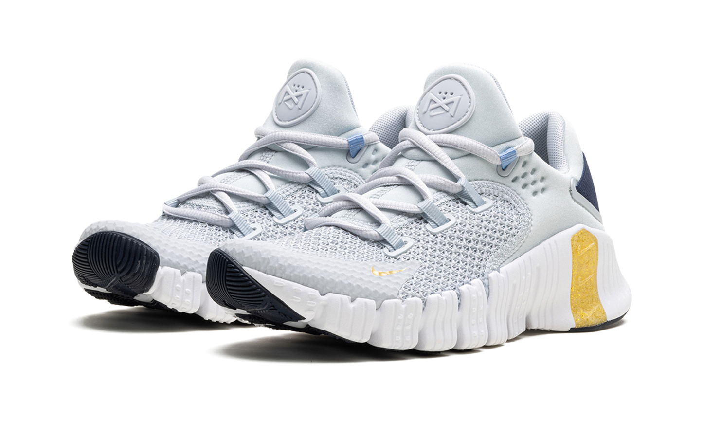 Free Metcon 4 WMNS "Pure Platinum Grey Gold White" CZ0596 049