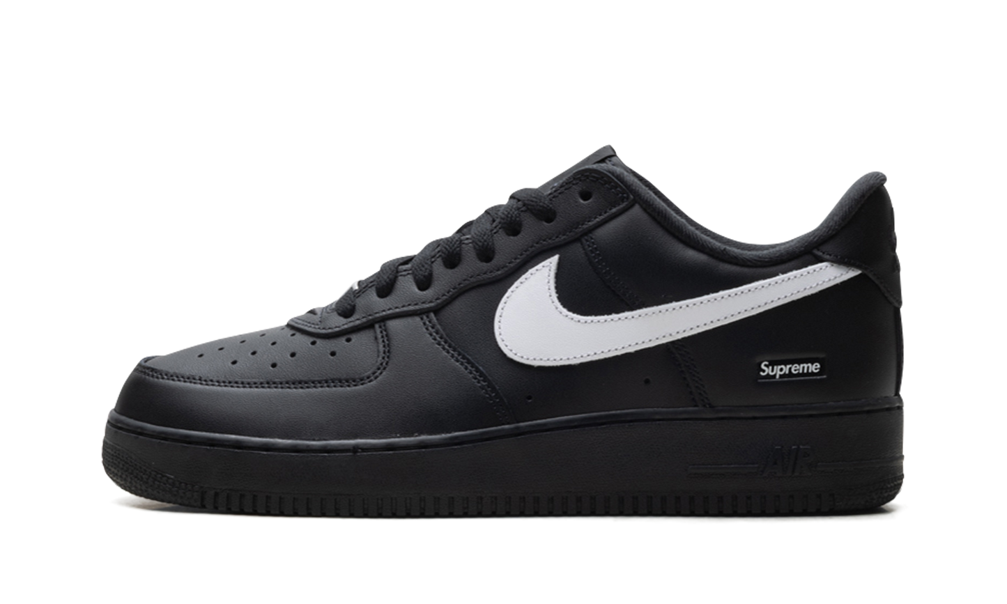 Air Force 1 Low "Supreme - Mini Box Logo Black / White" CU9225 002