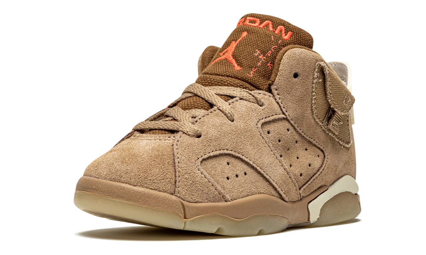 Air Jordan 6 Retro TD "Travis Scott - British Khaki" DH0692 200