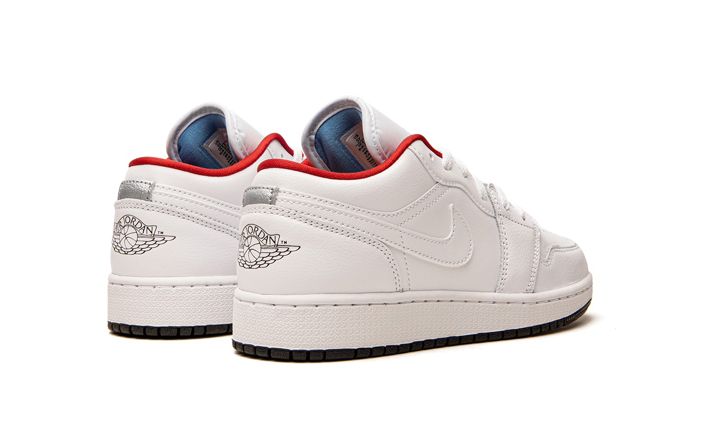 Air Jordan 1 Low GS "White / Red"