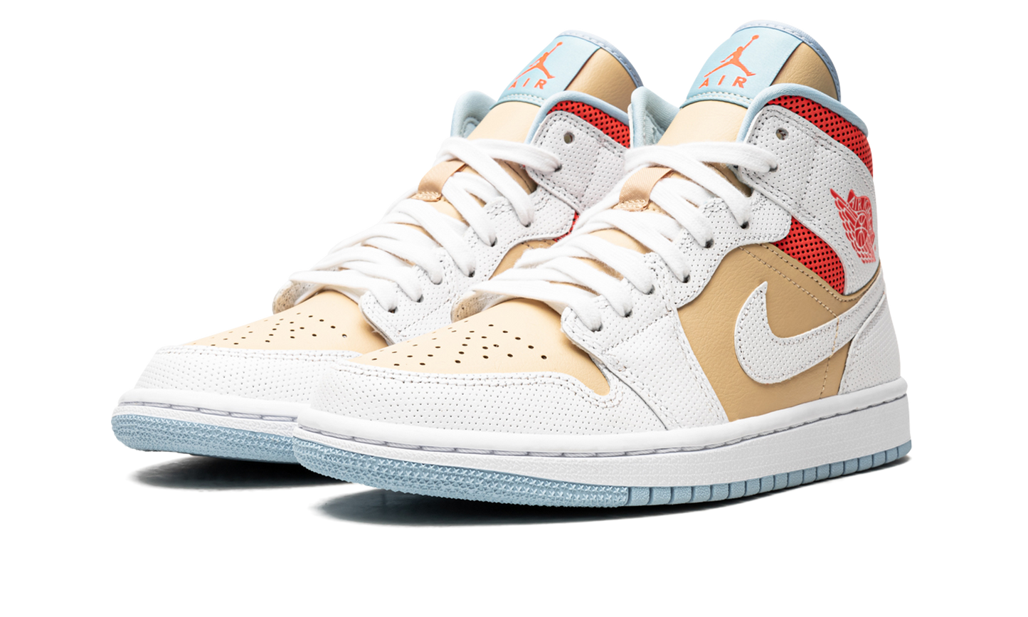 AIR JORDAN 1 MID SE WMNS "“Sesameâ€? CZ0774 200"