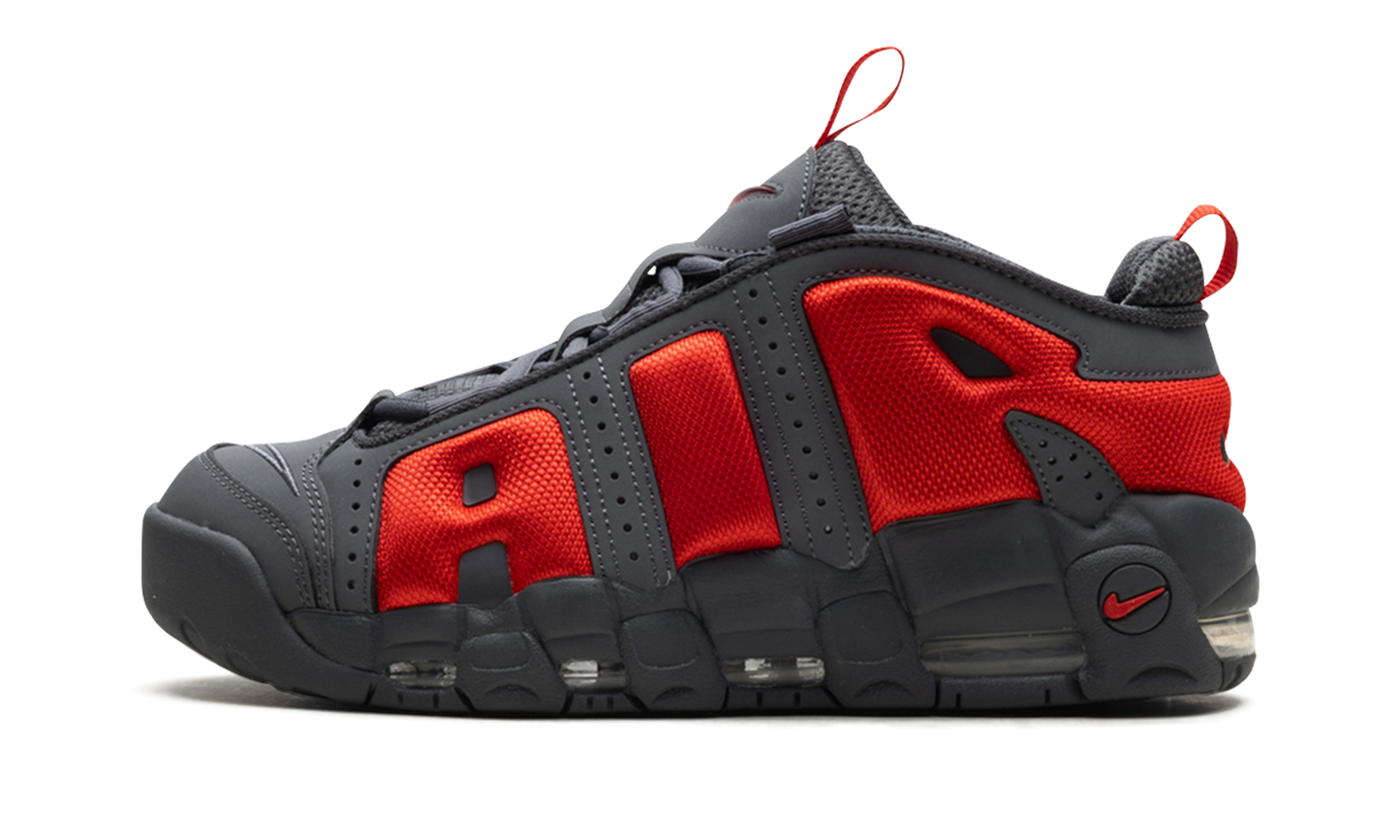 Air More Uptempo Low "Dark Grey Light Crimson" FZ3055 002