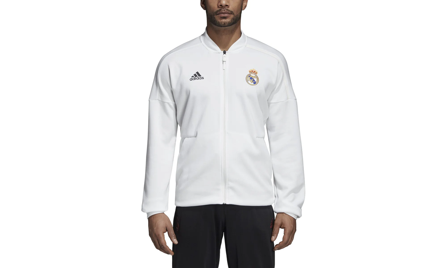 Soccer Real Madrid Z.N.E Jacket "Core White" CY6098