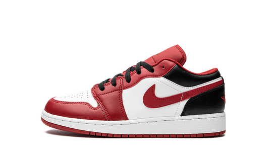 Air Jordan 1 Low GS "Reverse Black Toe" 553560 163