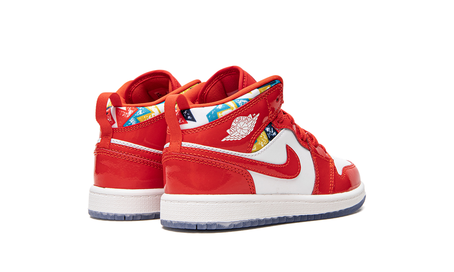 Jordan 1 Mid SE PS "Barcelona Sweater" DC7249 600