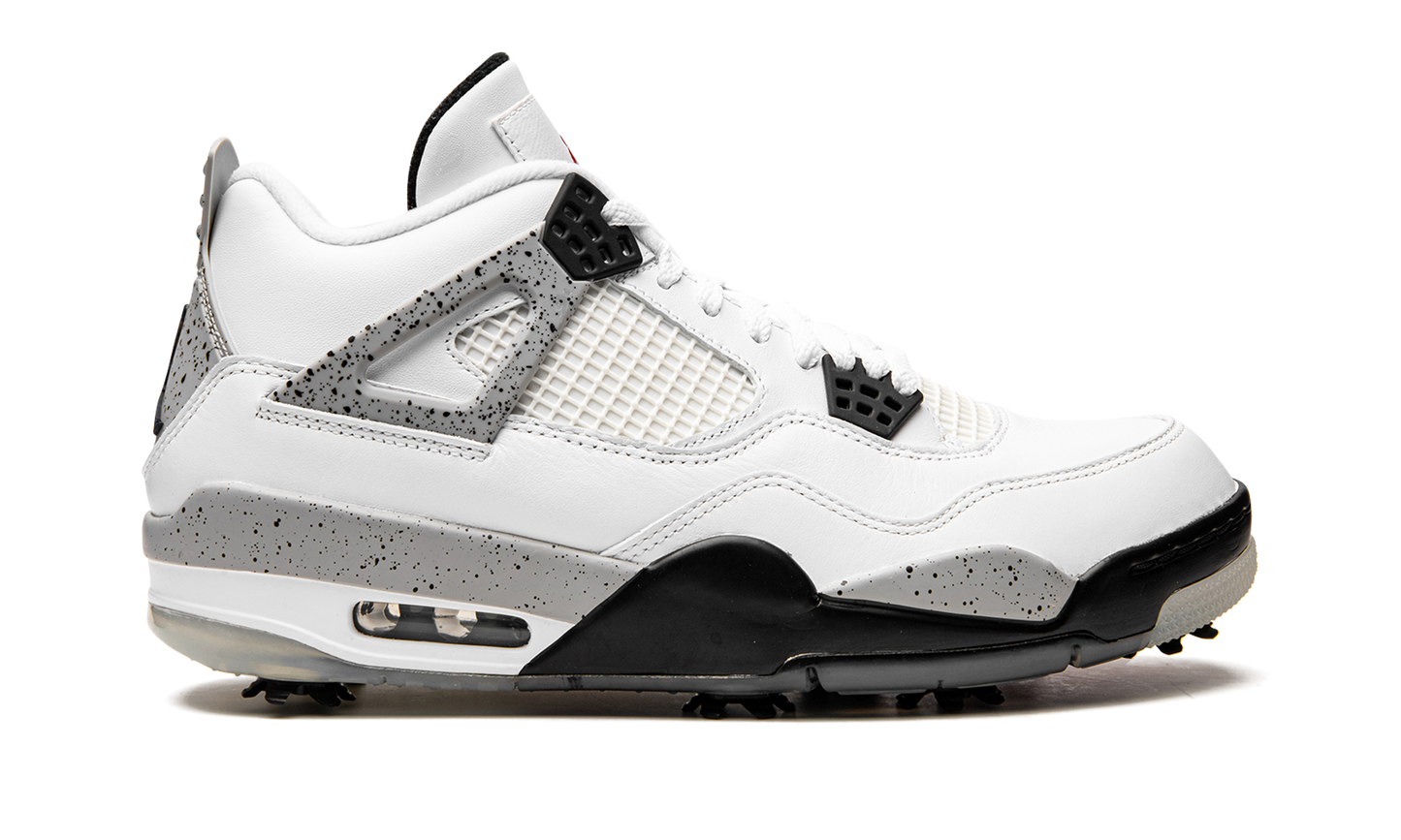 Air Jordan 4 Golf "White Cement" CU9981 100