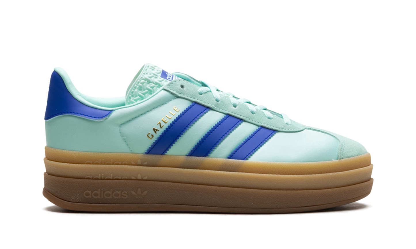 Gazelle Bold WMNS "Clear Mint Lucid Blue Gold Metallic" JI2702