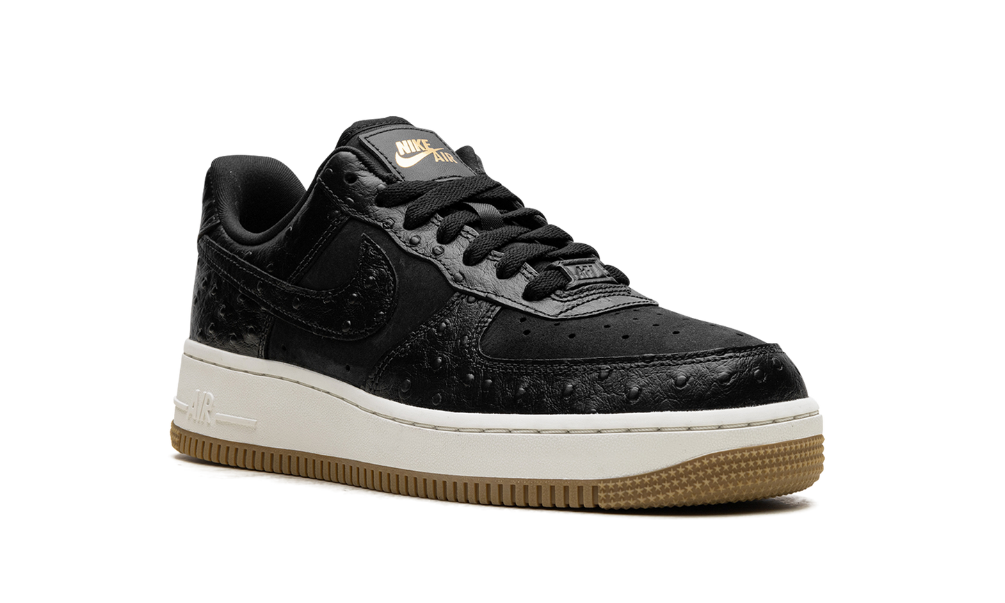 Air Force 1 Low '07 WMNS "Black Ostrich" DZ2708 002