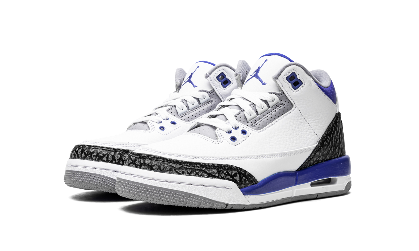 Air Jordan 3 GS "Racer Blue" 398614 145