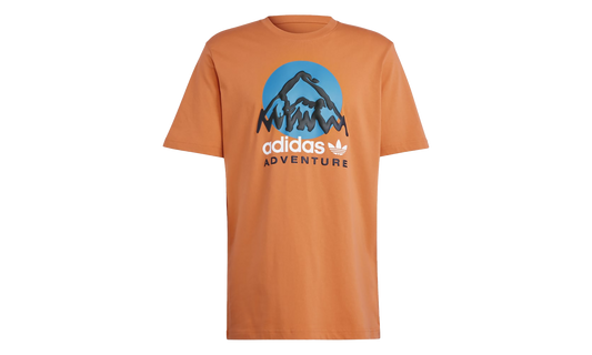 Adventure Mountain Tee "Earth Day - Orange" IC2359