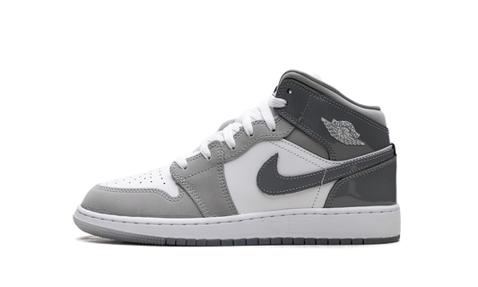 Jordan 1 Mid GS "White Medium Cool Grey" HF3193 100