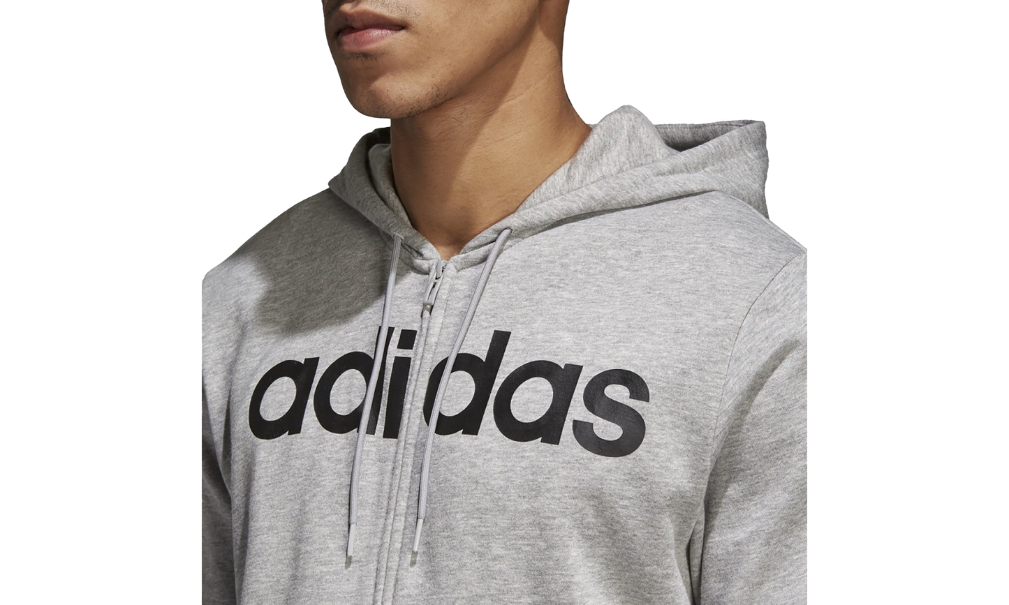 Essentials Camo Linear Full Zip Hoodie "Grey" DM3131