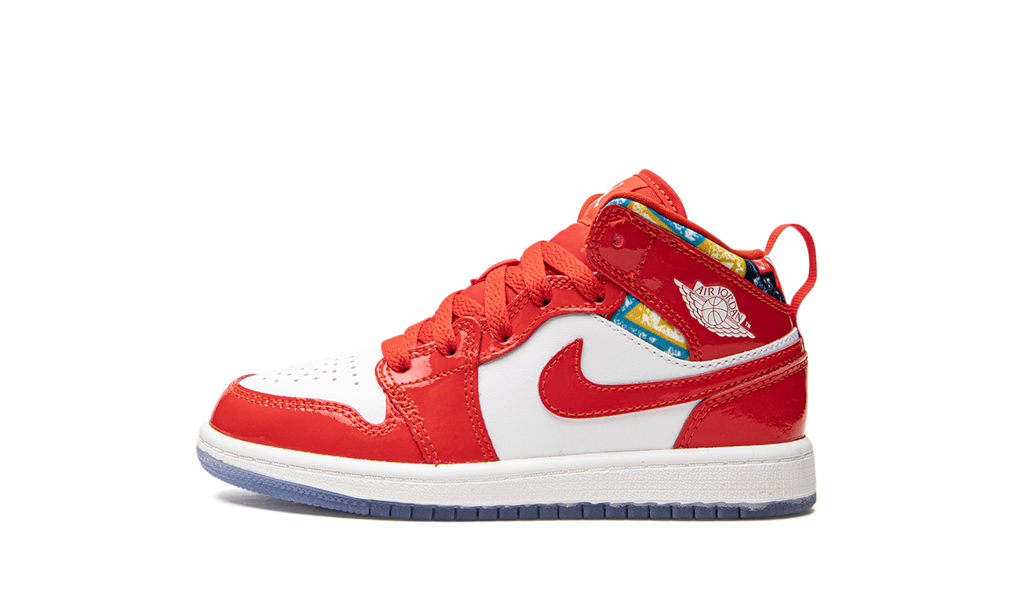 Jordan 1 Mid SE PS "Barcelona Sweater" DC7249 600