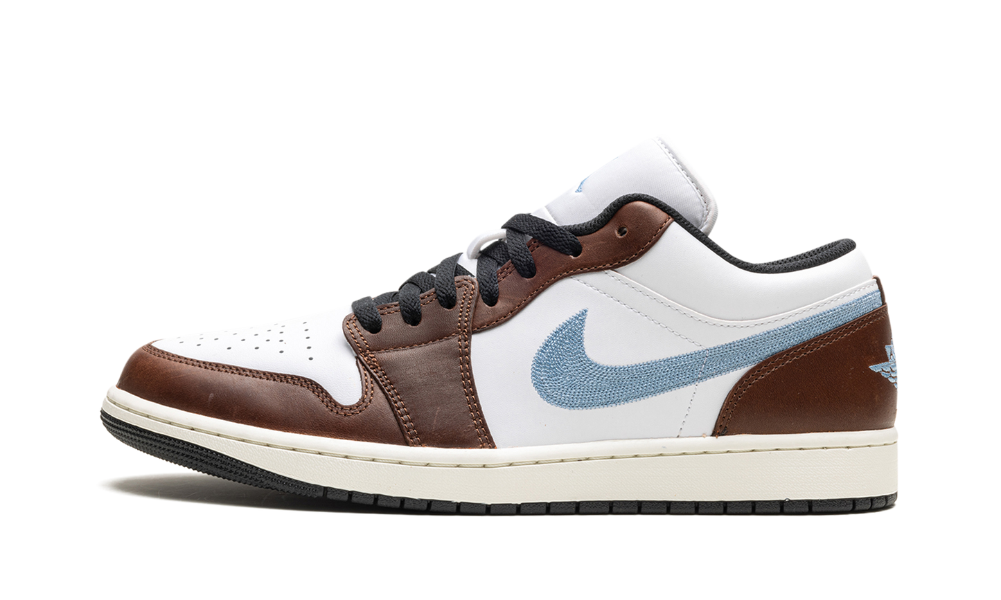Air Jordan 1 Low SE "Embroidered Swoosh - Mocha" FQ7832 142