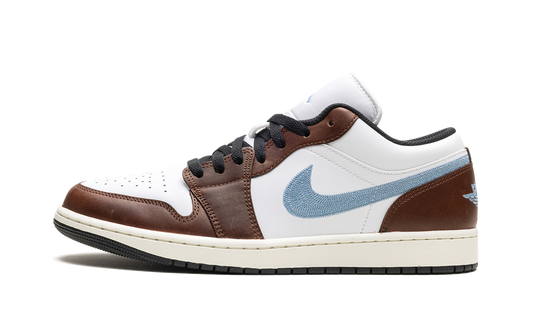 Air Jordan 1 Low SE "Embroidered Swoosh - Mocha" FQ7832 142