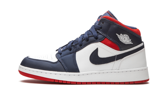 Air Jordan 1 Mid SE GS "USA" BQ6931 104