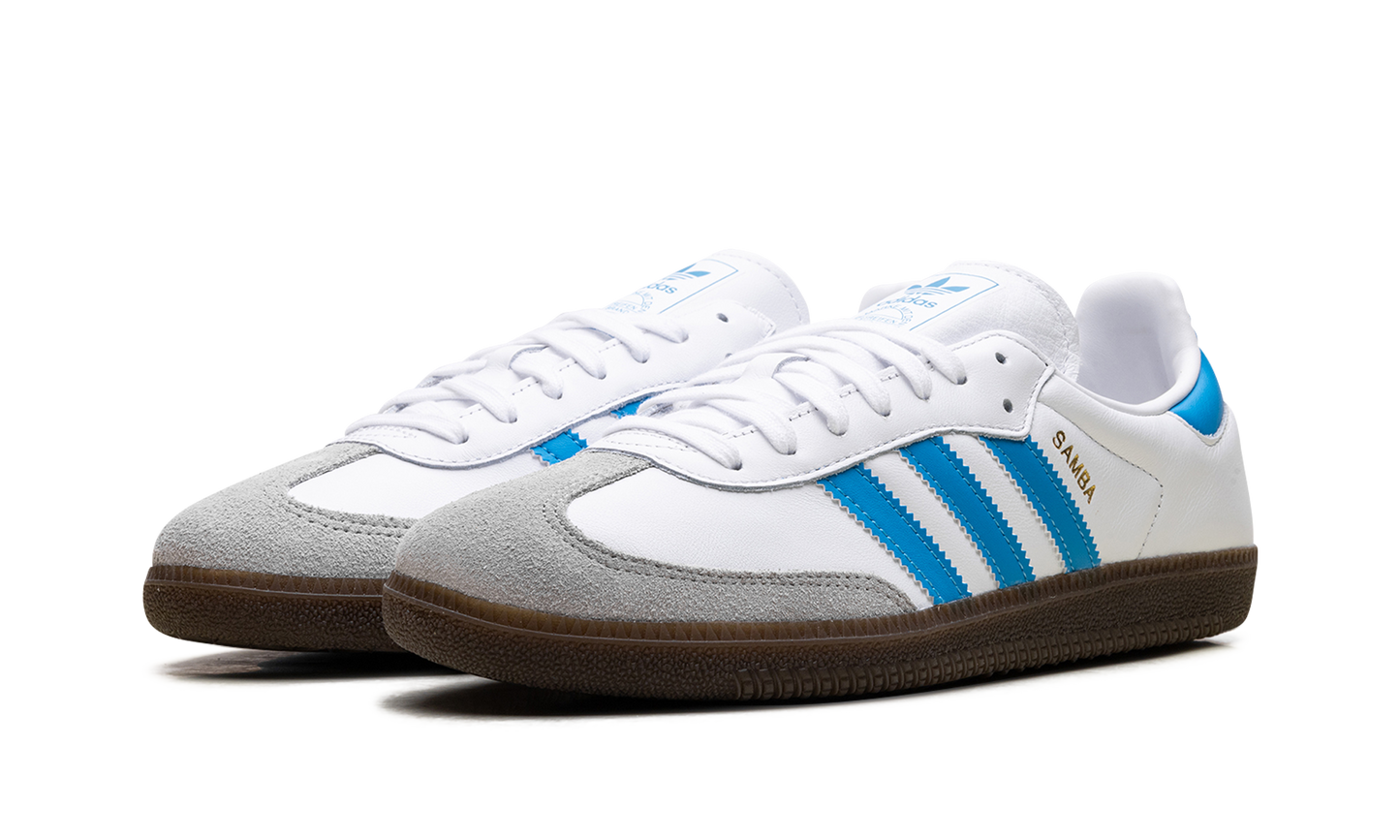 Samba OG "White Shock Cyan" JR0612