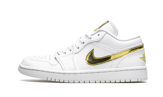 AIR JORDAN 1 LO SE WMNS "White Metallic Gold" CZ4776 100