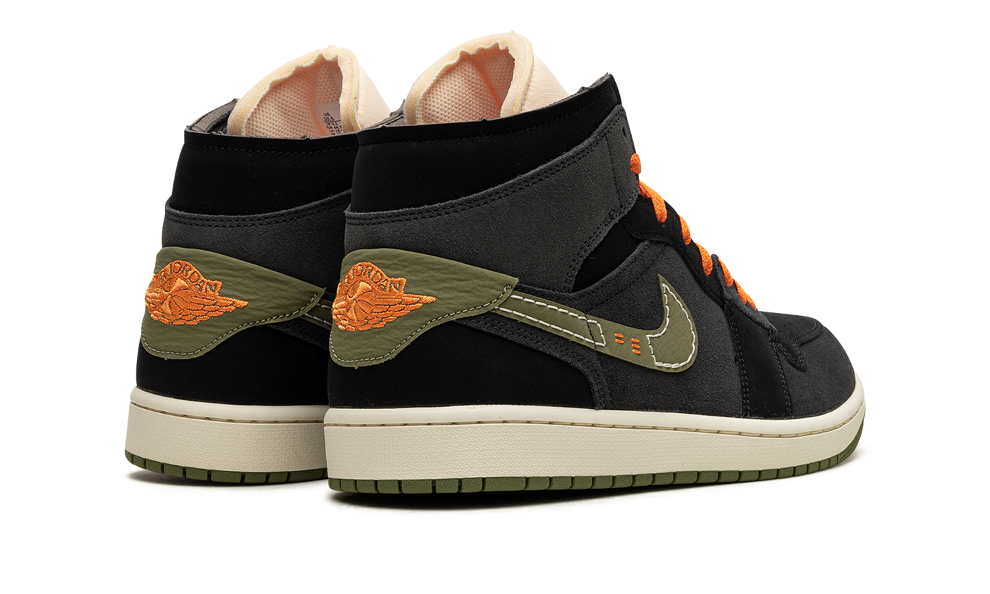 Air Jordan 1 Mid SE Craft "Anthracite Light Olive" FD6817 003