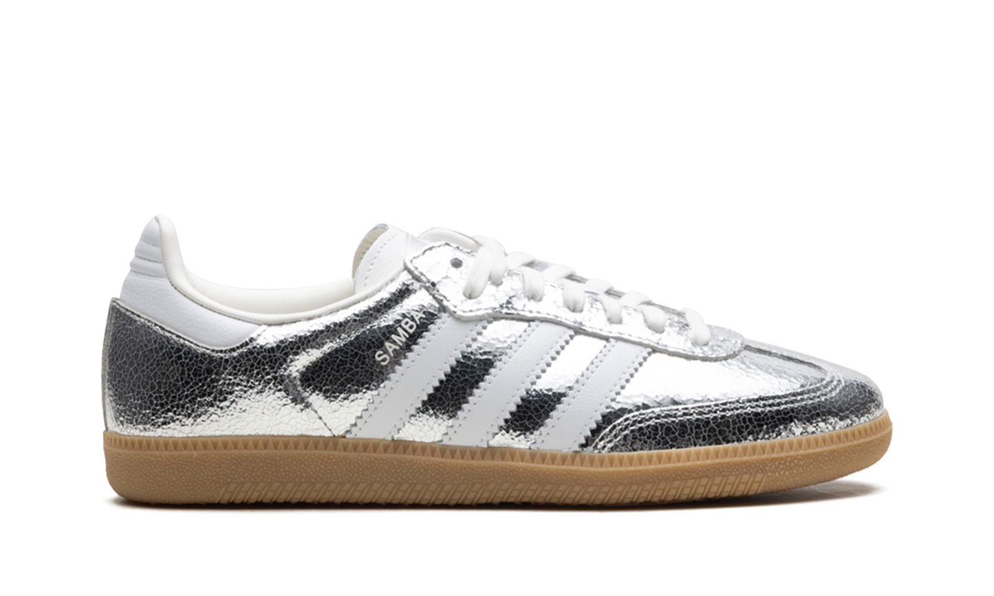 Samba OG WMNS "Silver Metallic Cracked Leather" JR0035