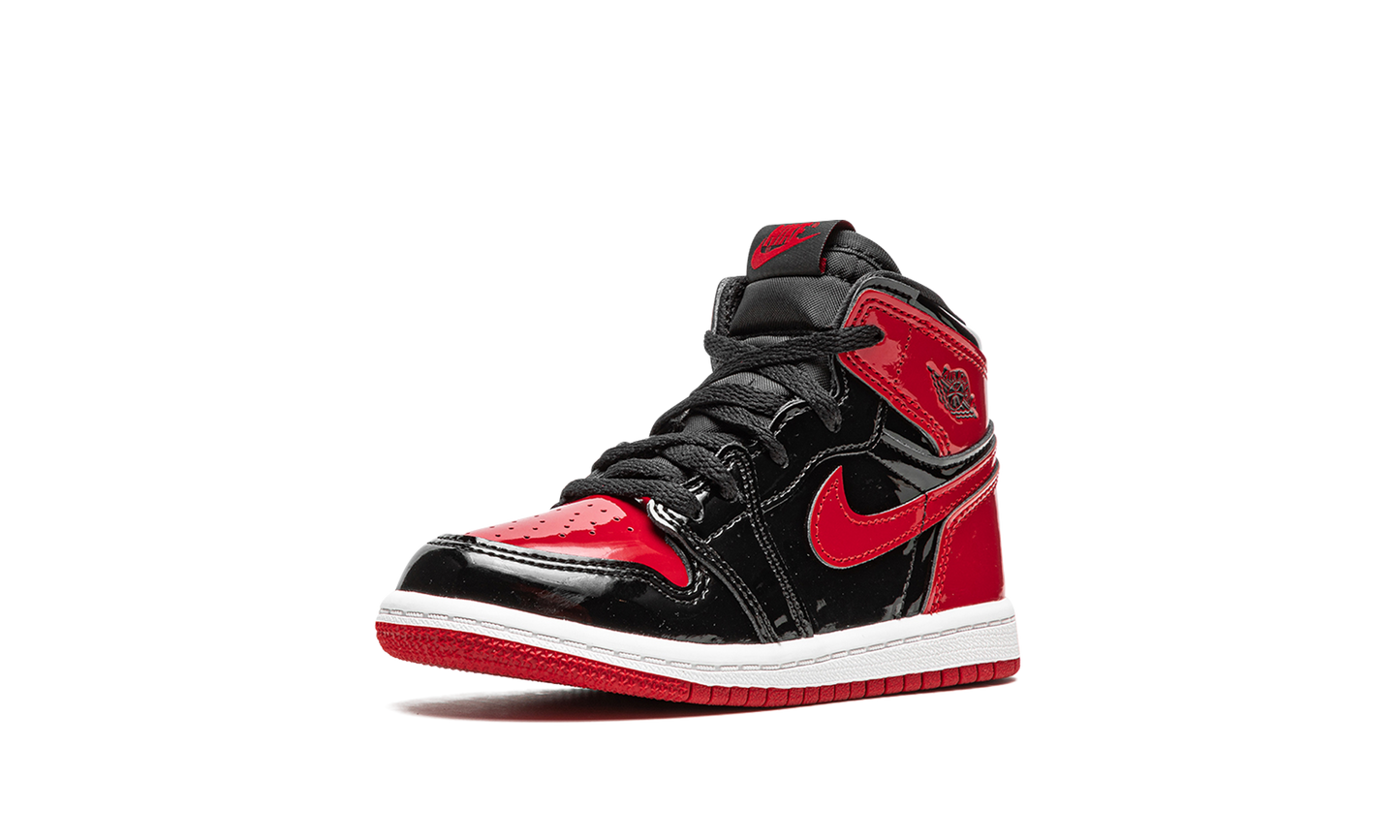 Air Jordan 1 Retro High OG TD "Bred Patent" AQ2665 063