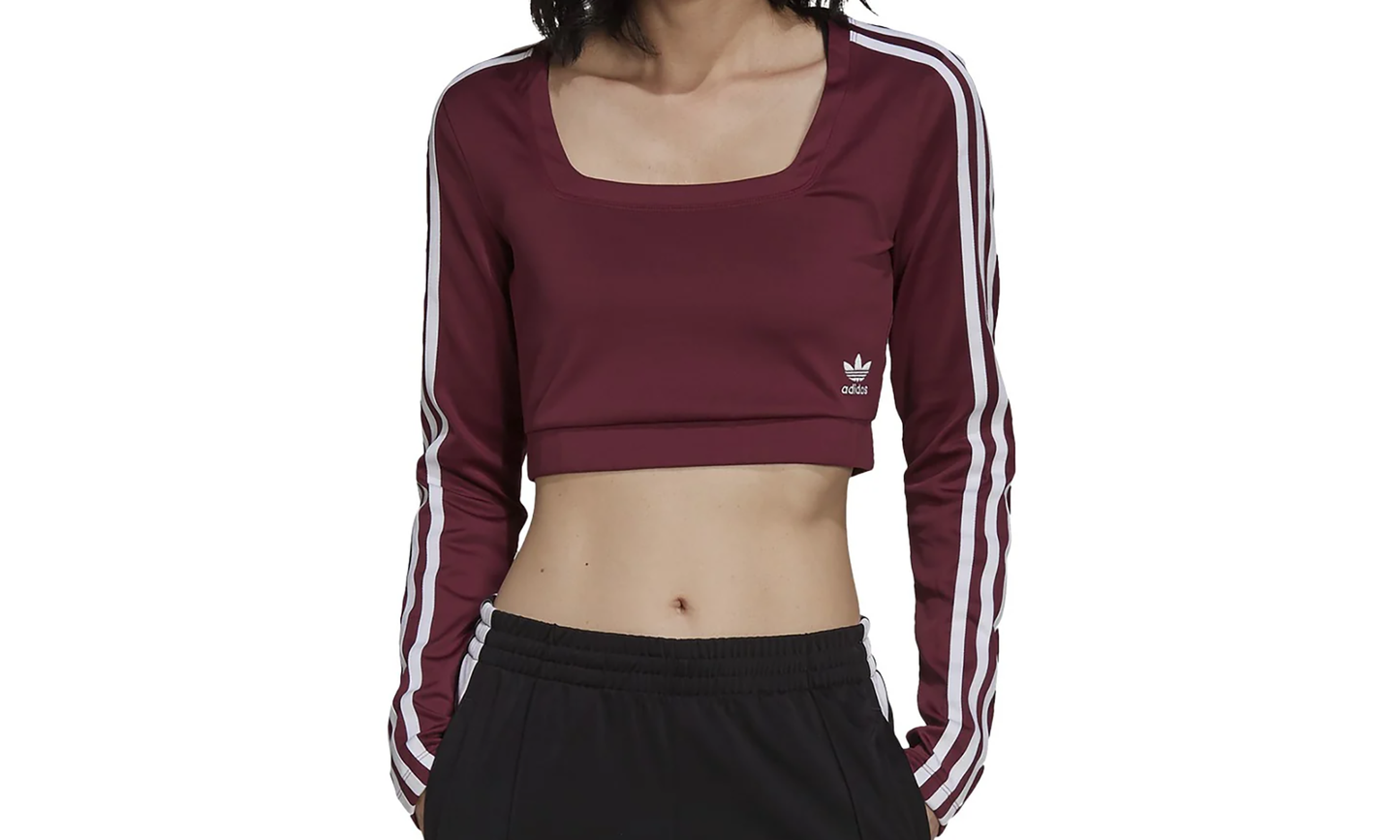 Adicolor Classics Long Sleeve Tee "Burgundy" H37770