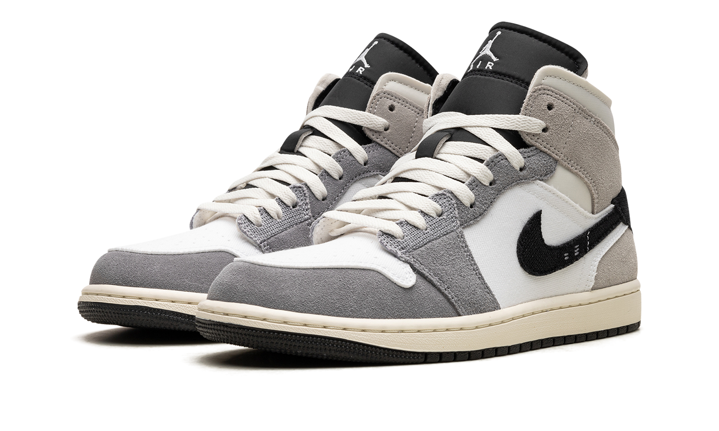 Air Jordan 1 Mid SE Craft "Cement Grey" DZ4136 002