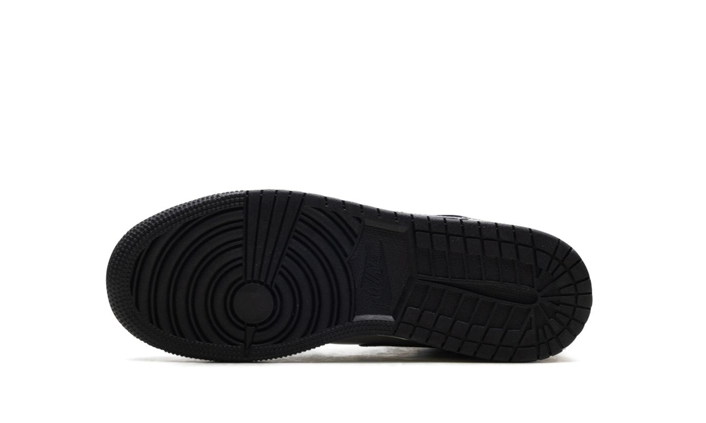 Jordan 1 Mid SE GS "Black Metallic Silver Sail Metallic Gold" FZ3938 001