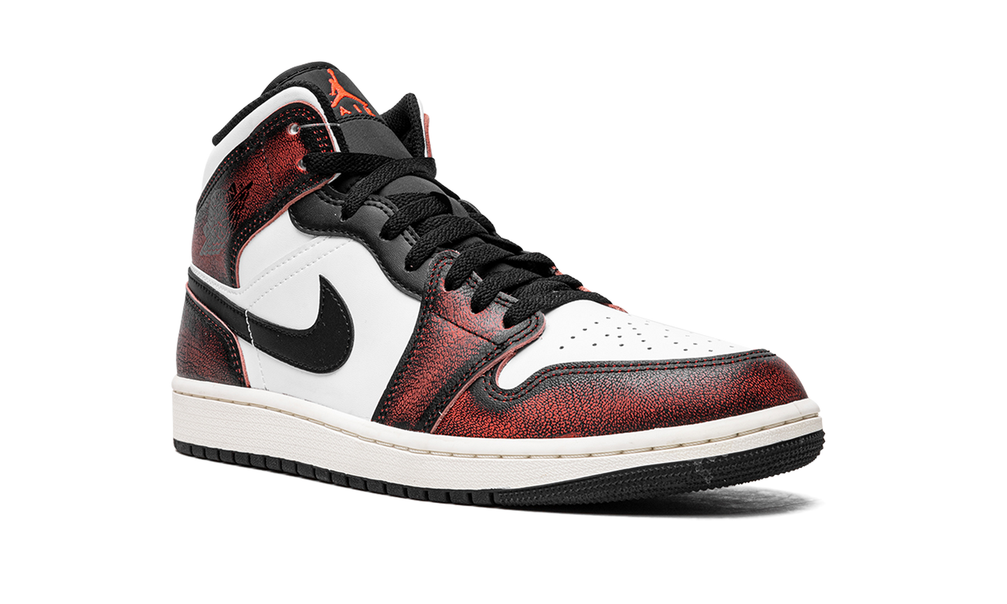 Air Jordan 1 Mid SE "Wear-Away - Infrared" DV9565 006