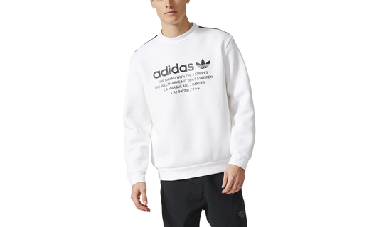 NMD D Crewneck Long Sleeve "Sweatshirt White" CE7251