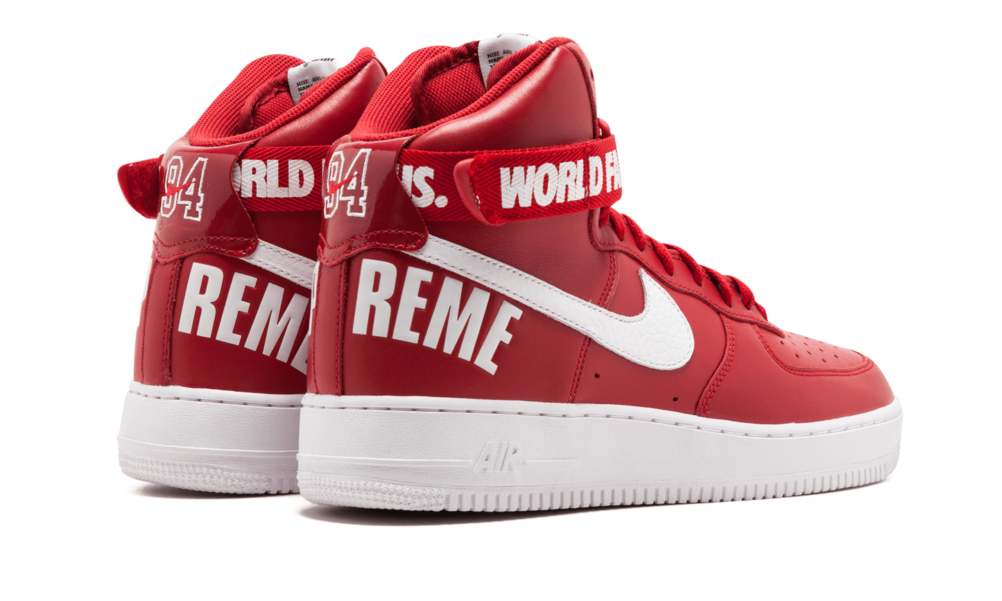 Air Force 1 High Supreme SP "Red" 698696 610