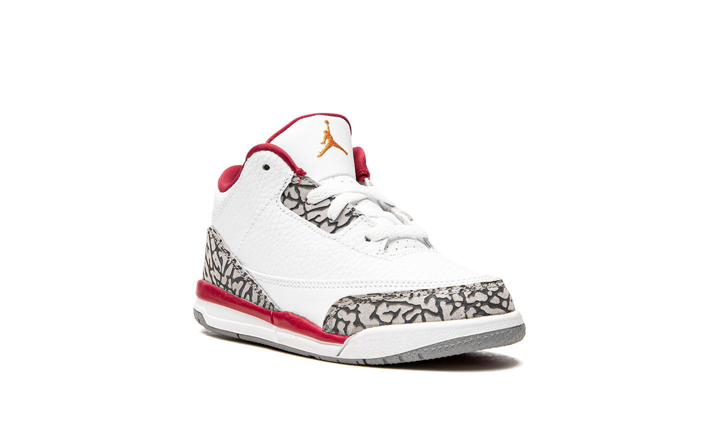 Air Jordan 3 TD "Cardinal" 832033 126