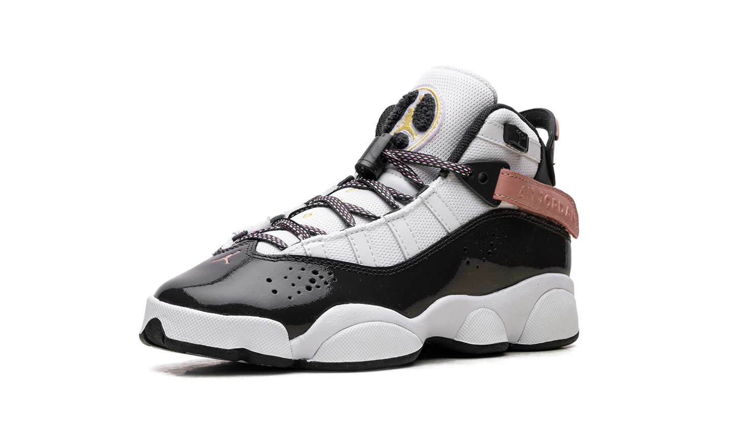 Jordan 6 Rings GS "White Red Stardust Vapor Green Anthracite" DV3178 101