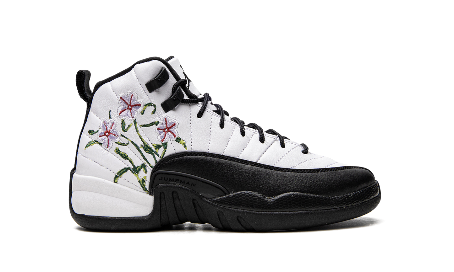Air Jordan 12 GS "Floral" DR6956 100