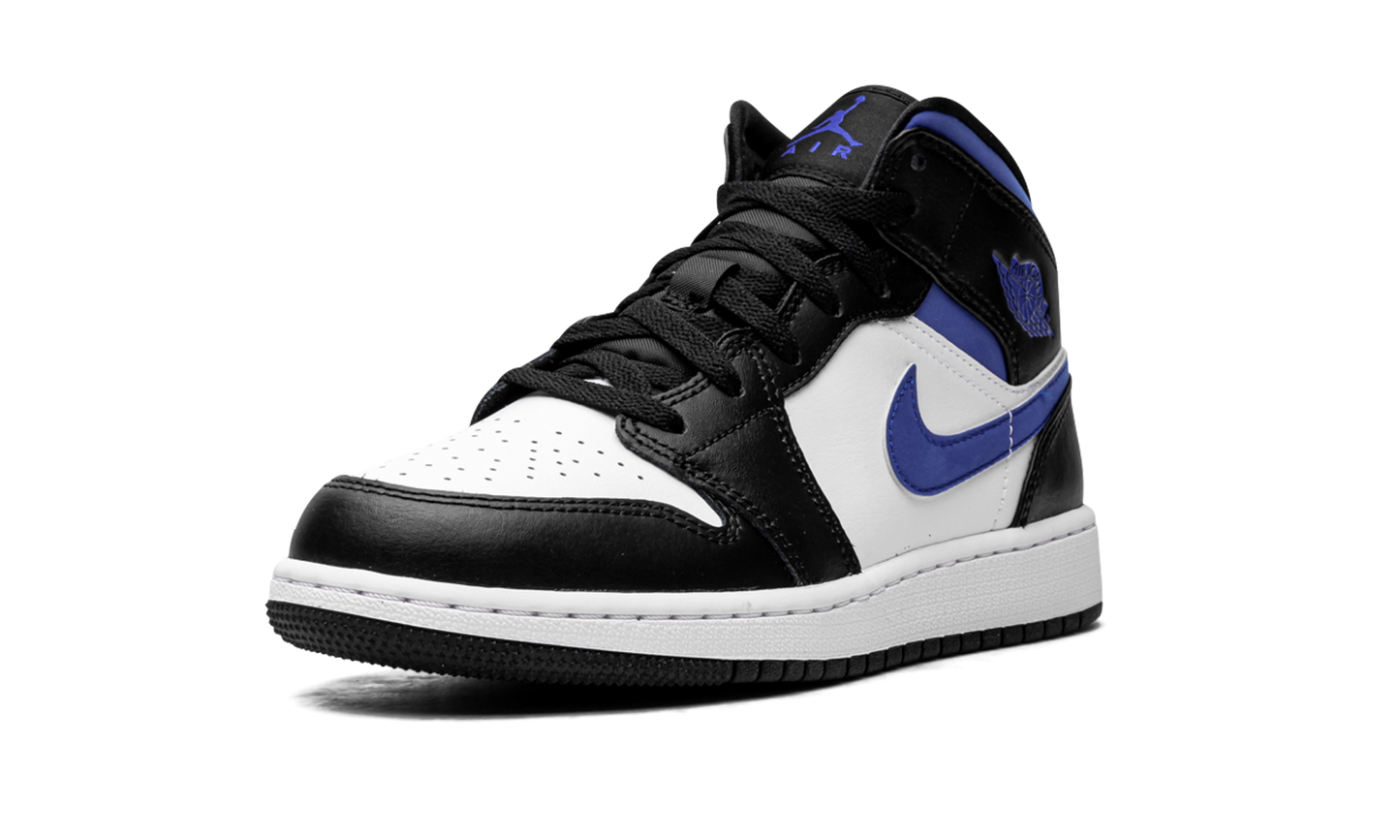 Air Jordan 1 Mid GS "Racer Blue / Black / White" 554725 140