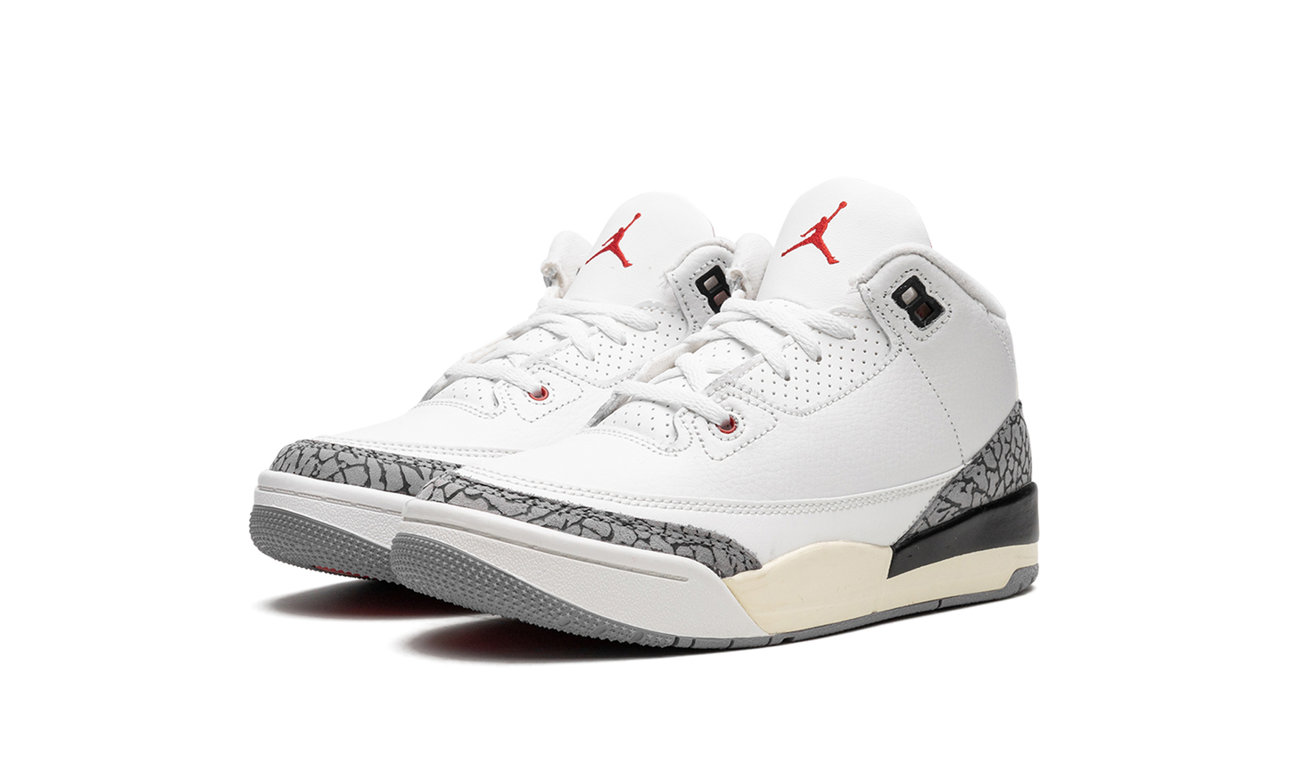Air Jordan 3 PS "White Cement Reimagined 2023" DM0966 100