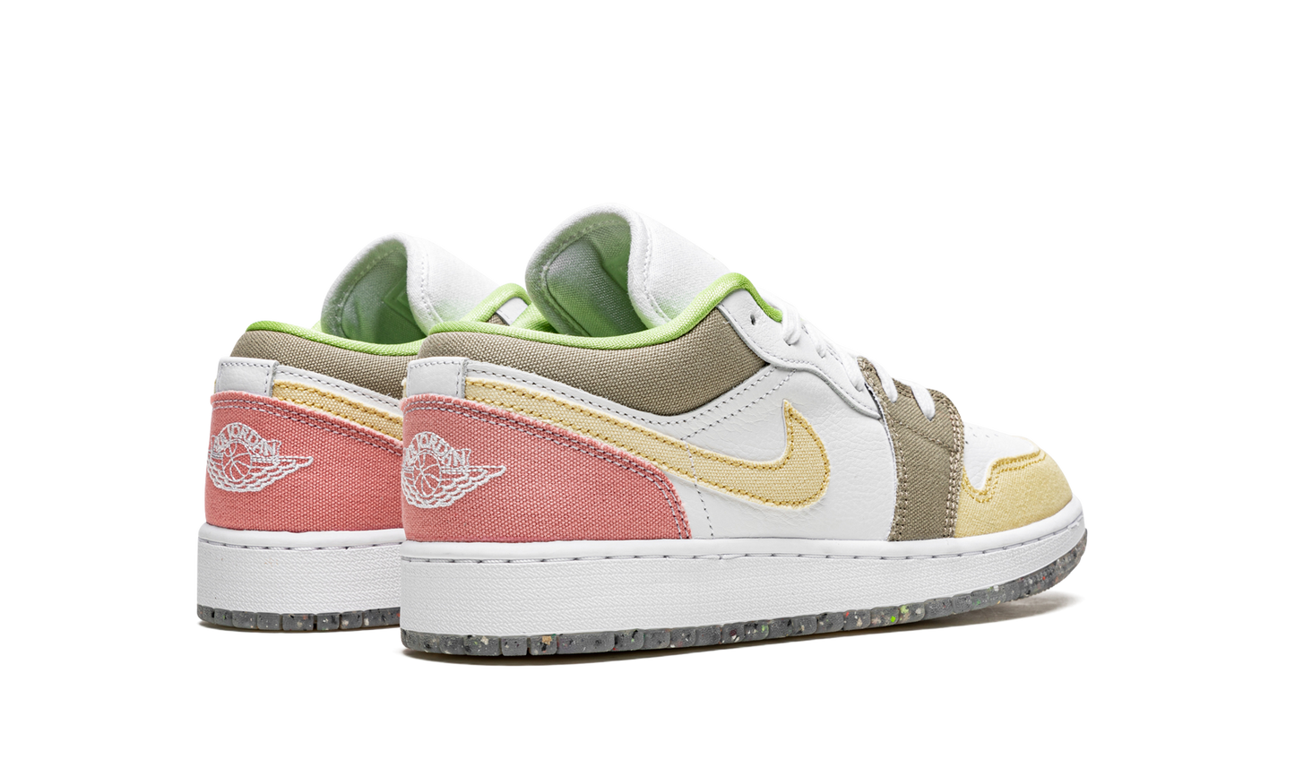 Air Jordan 1 Low GS "Multicolor Pastel Grind" DJ0341 100