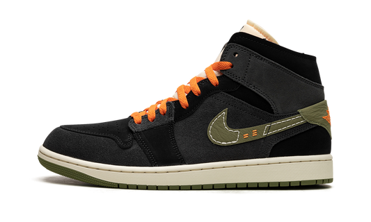 Air Jordan 1 Mid SE Craft "Anthracite Light Olive" FD6817 003