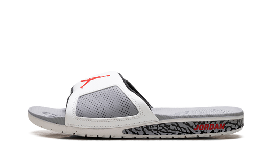 Air Jordan Hydro 3 Retro Slide "White Cement" 854556 101