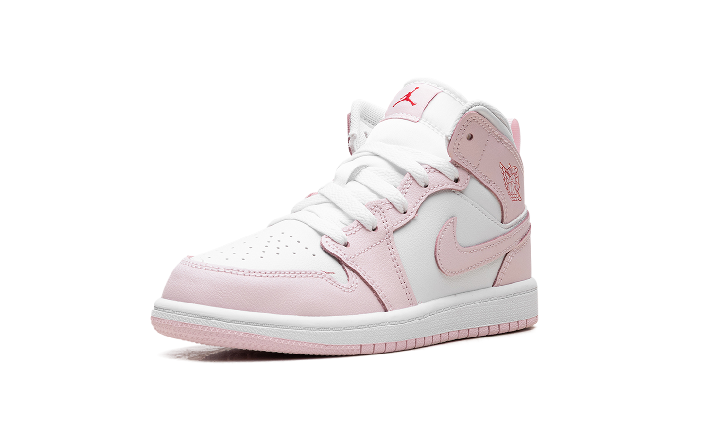 Jordan 1 Mid PS "Pink Foam Fire Red White" DQ8424 608
