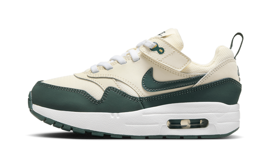 Air Max 1 EasyOn PS "Pale Ivory White Bicoastal Vintage Green" DZ3308 107