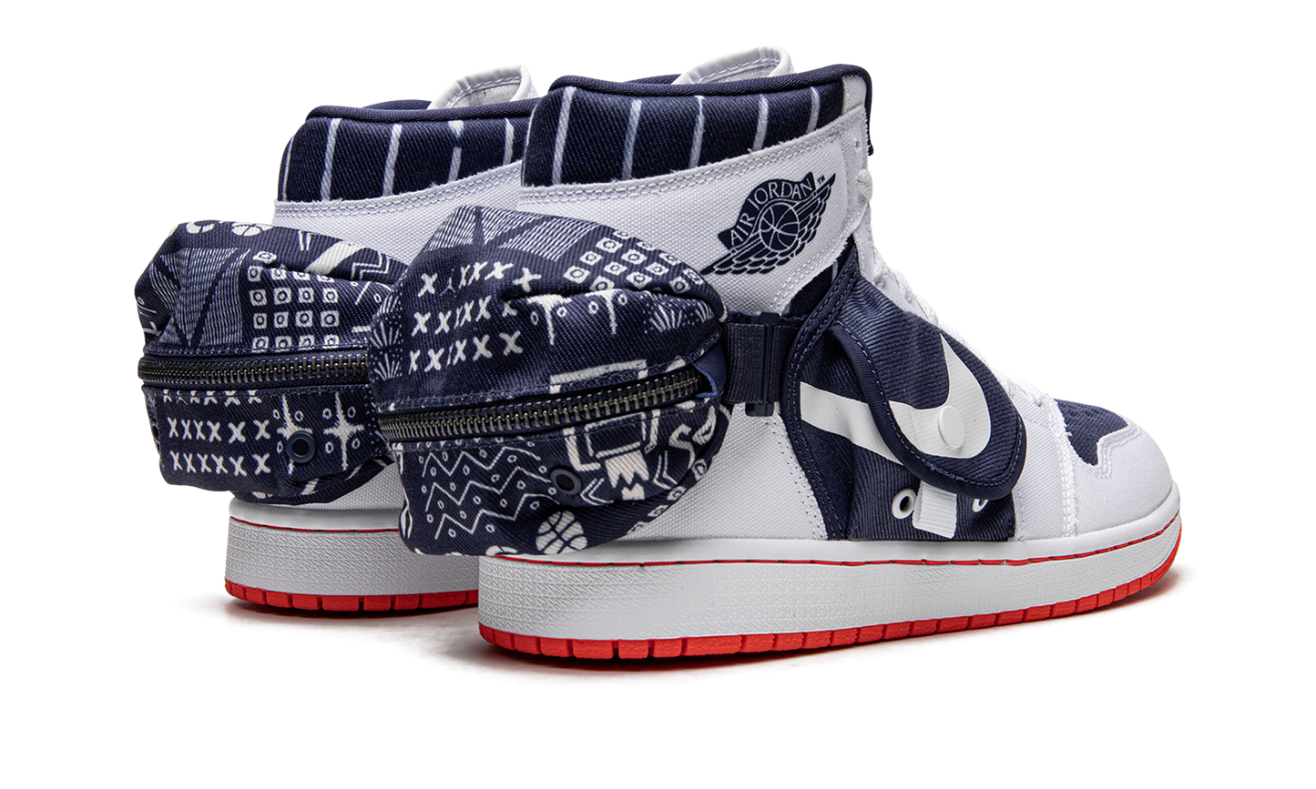 Air Jordan 1 Utilty "QUAI 54" DV1717 100