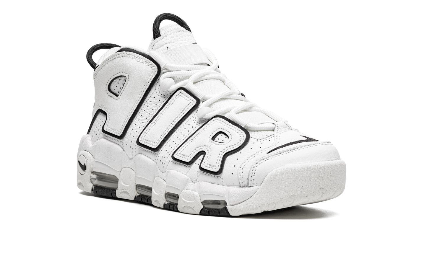 AIR MORE UPTEMPO MNS WMNS "White / Black" DO6718 100