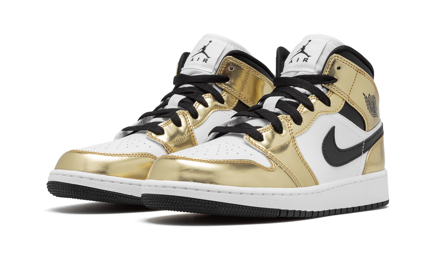 Air Jordan 1 Mid SE GS "Metallic Gold" DC1420 700