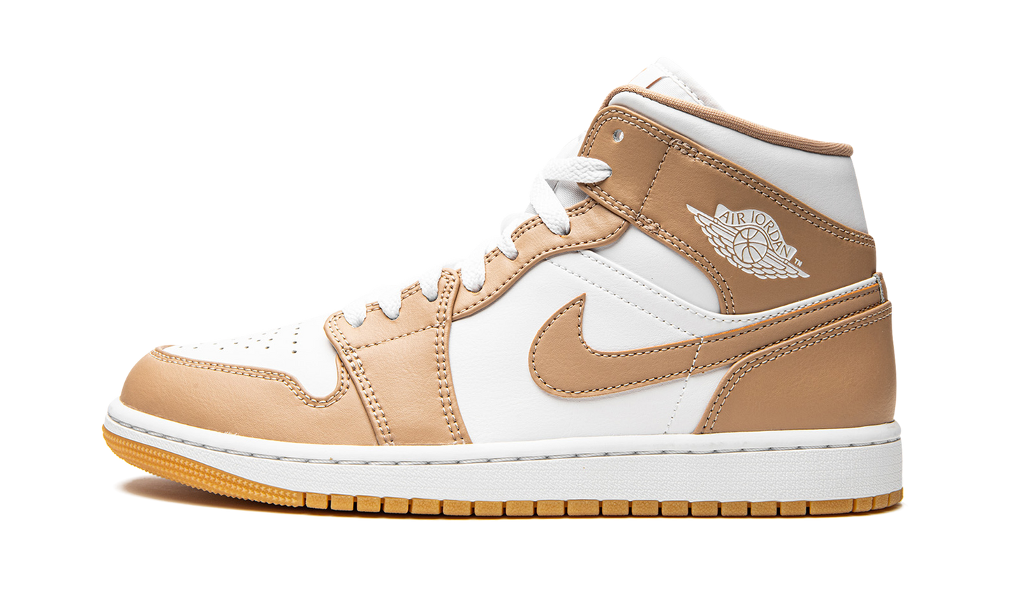 Air Jordan 1 Mid "Tan / Gum" 554724 271