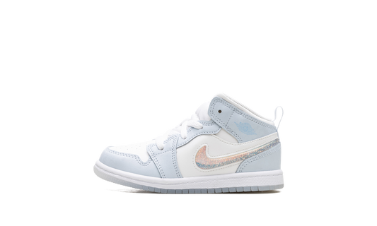 Air Jordan 1 Mid TD "Glitter Swoosh" FQ9116 400