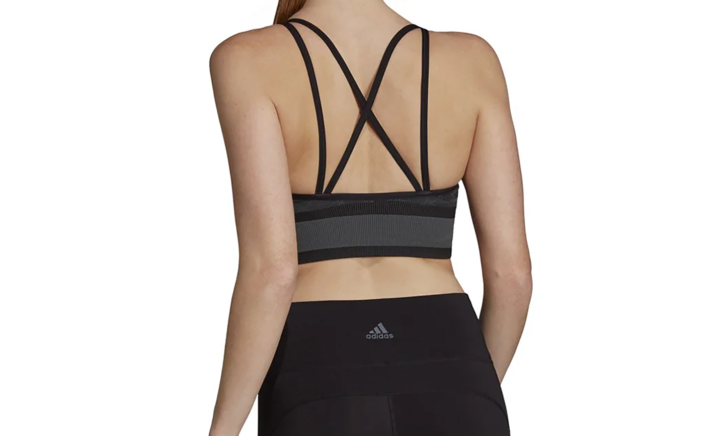 All Me Wanderlust Seamless Long Bra "Black / Grey Six" DT7977