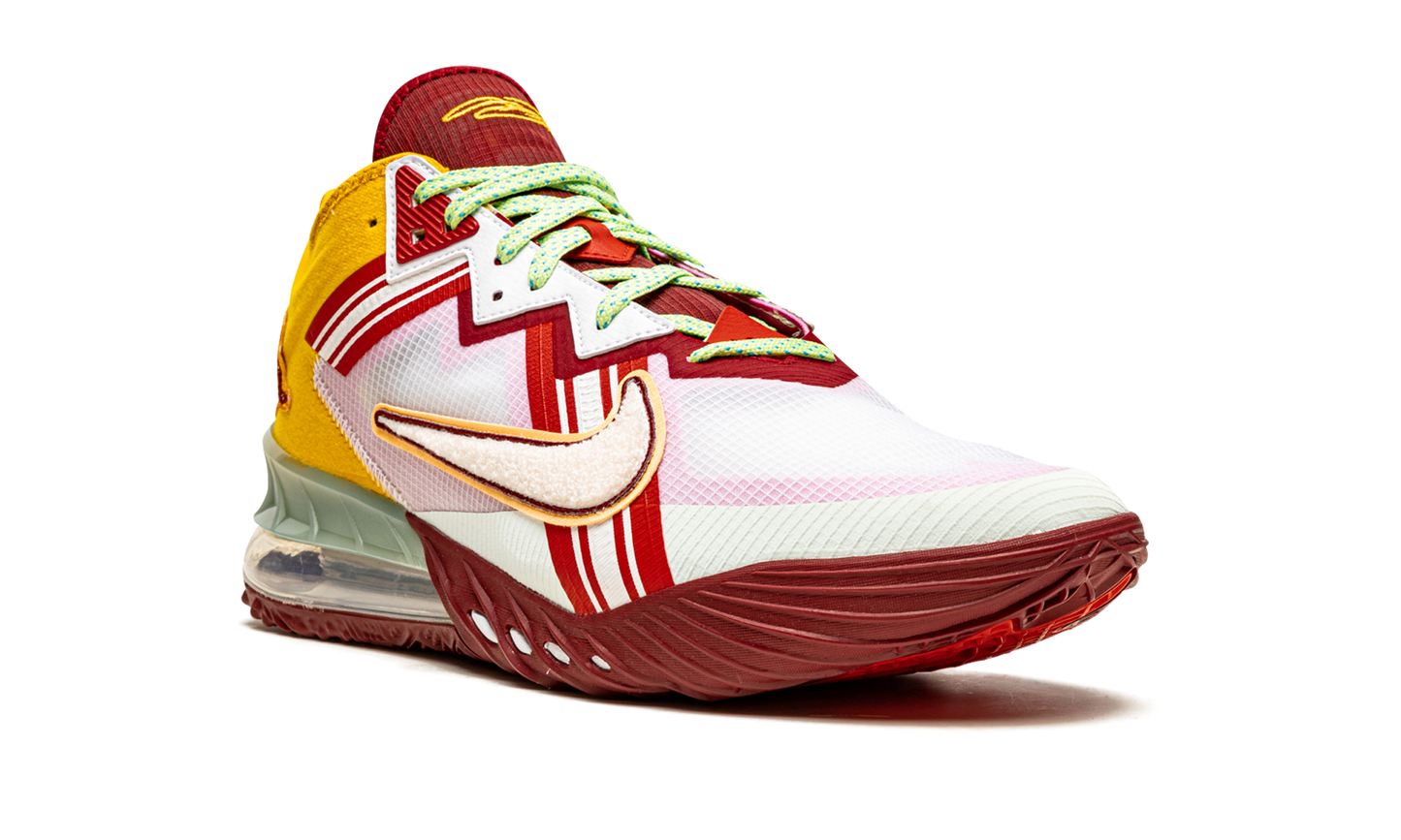 LeBron 18 Low "Mimi Plange Higher Learning"