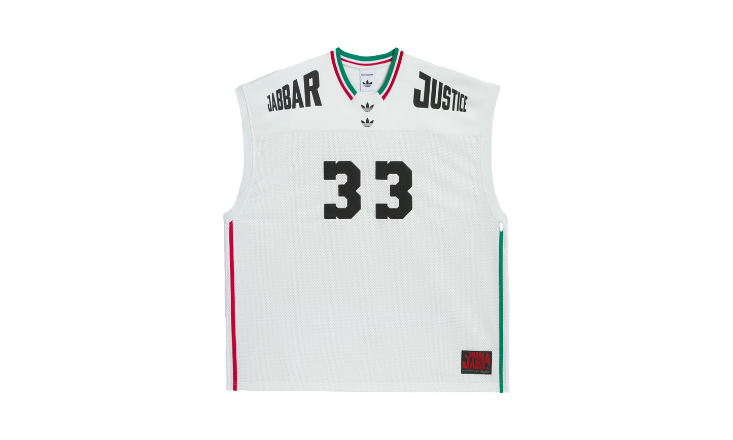 Jabbar Bball Jersey "Willy Chavarria - Off White" JV6410