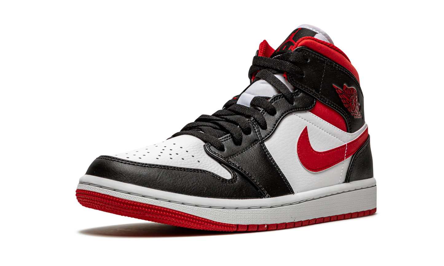 Air Jordan 1 Mid "Metallic Red" 554724 122